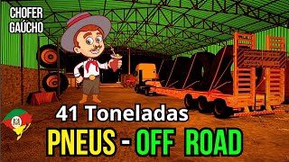 41 Toneladas de Pneus Off Road  Betim até CSN Arcos - Mapa Minas Gerais - ETS2 - Chofer Gaúcho