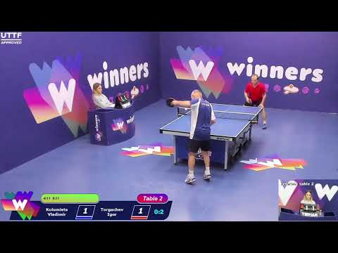 WINners CUP table 2  05.01 Kolomiets Vladimir - Torgachev Igor   18:30