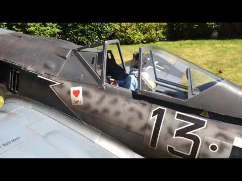 Focke Wulf FW190 1/4 scale RC Model
