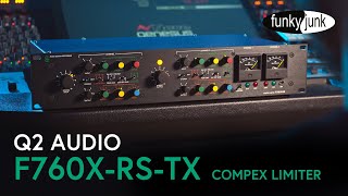 Video thumbnail for [ Audio Demo ] Q2 Audio F760X-RS "Compex Limiter" by Funky Junk Italy