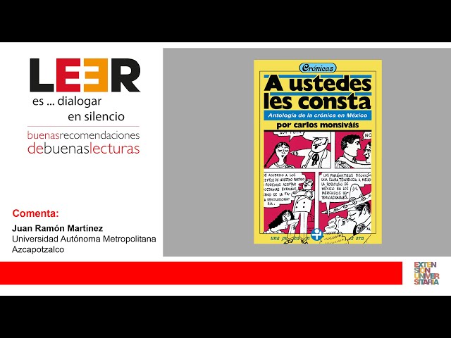 Vídeo relacionado con A ustedes les consta / You will Make Known (Cronicas)