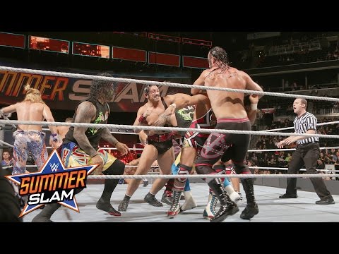 12-Man Tag Team Match: SummerSlam 2016 Kickoff, exklusiv auf WWE Network