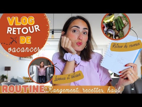 VLOG ROUTINE RETURN FROM VACATION - Tips for organization, storage, planning, returning from shop...