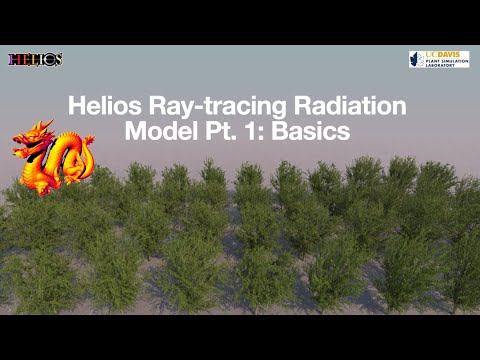 Introduction to the Helios Ray-tracing Radiation Model: Part 1 - Basics