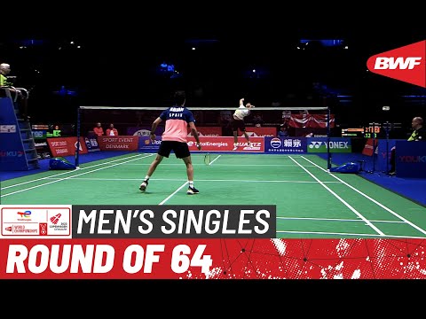 BWF World Championships 2023 | Loh Kean Yew (SGP) [7] vs. Pablo Abian (ESP) | R64