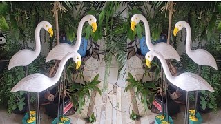 GARÇAS PARA DECORAÇÃO E ENFEITES PARA JARDINS-FAÇA E VENDA 