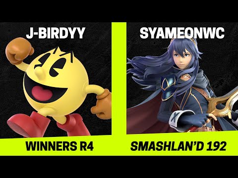 SmashLAN'd 192 Winners R4 - J-Birdyy (Pac-Man) vs SyameonWC (Lucina) - SSBU Tournament