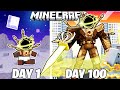 I Survived 100 Days As SINISTER CLOCKMAN In Minecraft
