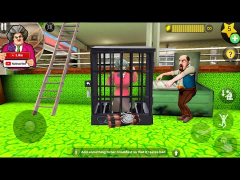 Scary Teacher 3D_New updater-New fun video everyday , gameplay walkthrough part 126 ( android, ios )