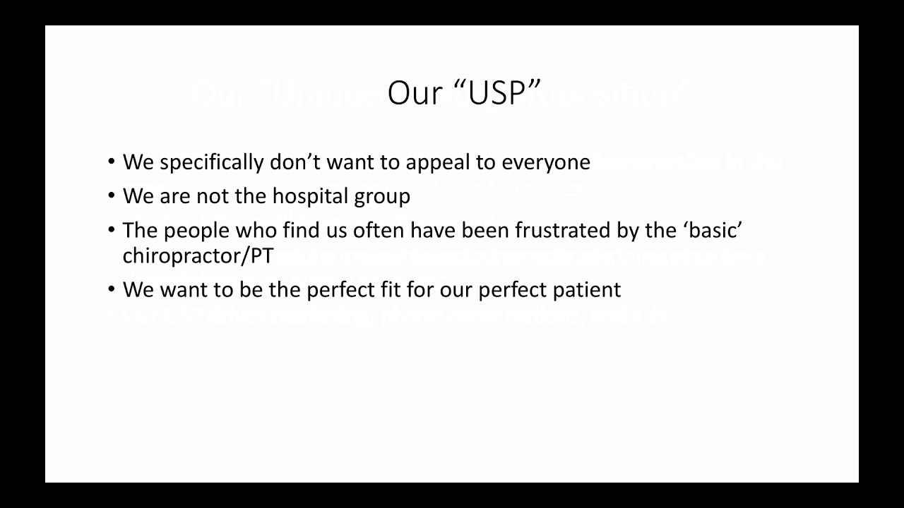 USP, MISSION, VISION