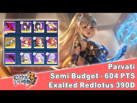 Honkai Impact 3 SEA - [Semi Budget Gear] Exalted Redlotus 390D - Parvati