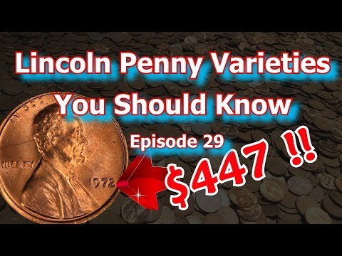 Lincoln Penny Varieties You Should Know Ep.29 - 1930, 1956, 1972