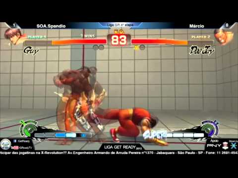 4º Etapa Liga GR - SOA Spandio Vs Marcio - RANK A - SSF4