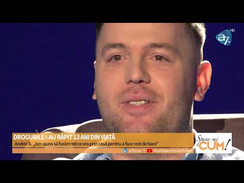 Marturia unui consumator dependent de droguri - Andrei Stefan - Spune-mi CUM! cu Antonia Fudulu