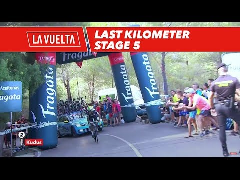 Last kilometer - Stage 5 - La Vuelta 2017