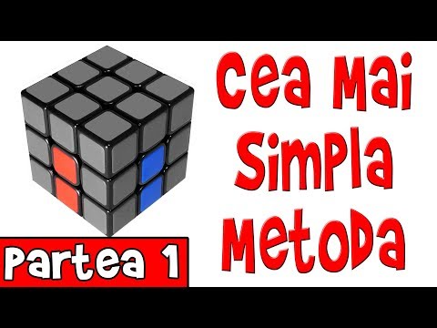 Cea mai simpla Solutie pentru Cubul Rubik (FARA ALGORITMI sau FORMULE) - 1/7 #jucarii #jucariicopii