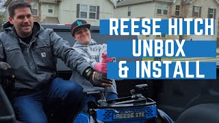Reese 5th Wheel 27K Hitch Install & Unboxing| Fix A Known Problem Easily