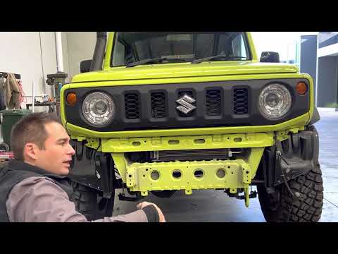 Install video, Predator bar on a Suzuki Jimny JB74 2022