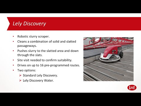 Lely Discovery Robotic Yard Scraper Webinar