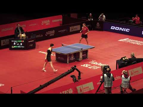 Ma Long (CHN) vs. Timo Boll (GER) - Seamaster German Open 2018 4K UHD