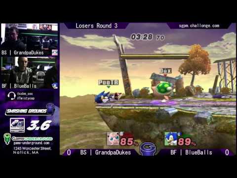 SG at GU 9.5: Project M - BS| GrandpaDukes (Jigglypuff) vs. BF| BlueBalls (Sonic)