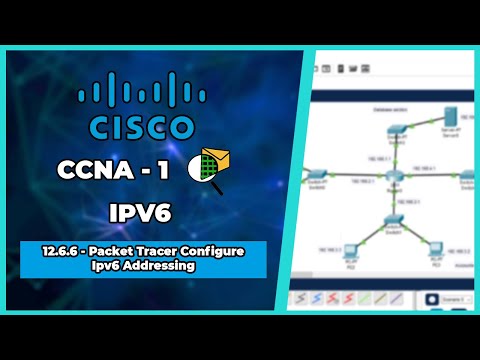 12.6.6 - Packet Tracer Configure Ipv6 Addressing | Türkçe ÇÖZÜM