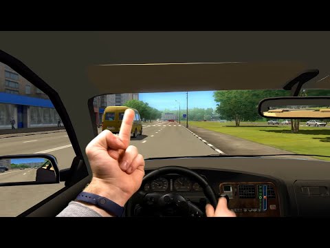 ПОКАТУШКИ НА РУЛЕ В CITY CAR DRIVING! КАК ВИРТУАЛЬНАЯ РЕАЛЬНОСТЬ!
