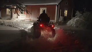 Snowstorm! Lots of plowing today short clip of nei
