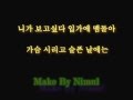 SS501 Because i'm stupid lyrics korean 