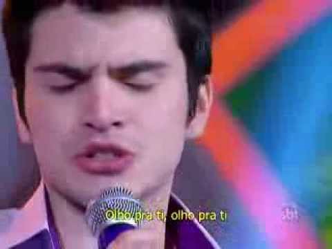 DAVI LUKATO - I look to you • Jovens Talentos    Raul Gil 25 01 14 #JT2013 480p