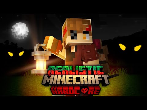 I Survived 1 YEAR in REALISTIC Minecraft