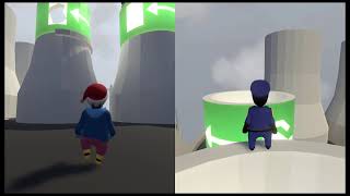【ヒューマンフォールフラット】生意気な後輩と手と手を取り合う 【実況】＃2