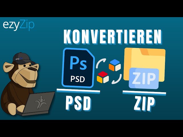 Wie man PSD online in ZIP umwandelt (Einfacher Leitfaden)