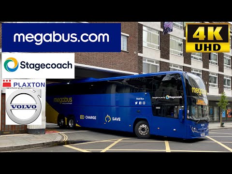[Megabus: M12 Leeds to London via Leicester] Plaxton Elite i Body Volvo B11RT Coach (54604/YX68UAM)