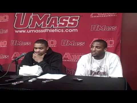 UMass vs. Duquesne 1st Round A10 Tourney Post Game Interviews