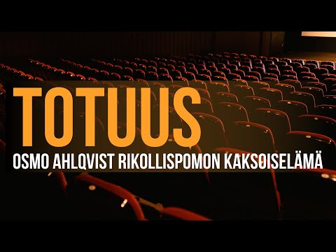 TOTUUS: Osmo "Lusu" Ahlqvist – Rikollispomon murha kotipihalla  | Koko tarina