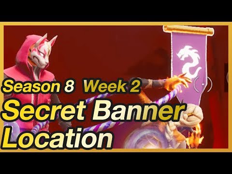 Fortnite - Season 8 Week 2 Secret Banner Location