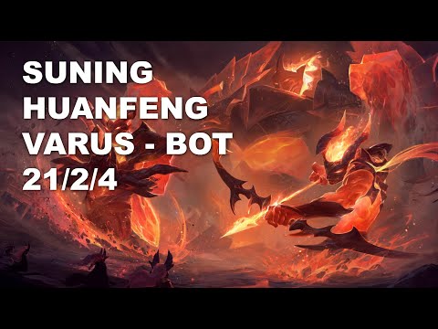 Suning huanfeng Bot Varus vs Kalista - KR Challenger Patch 10.9