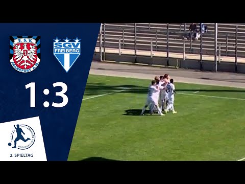 Freiberg erneut mit dem Sieg | FSV Frankfurt - SGV Freiberg | 2. Spieltag RLSW