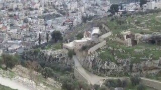 The tomb of Judas Iscariot, Jerusalem - Aceldama or Akeldama (field of blood)