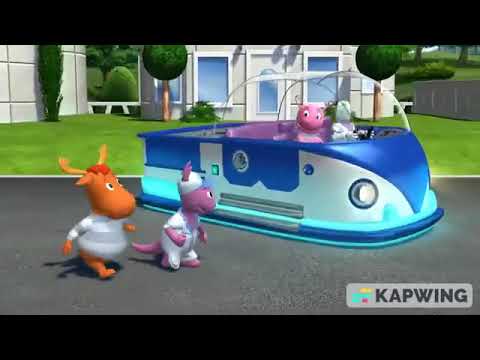 The Backyardigans Robot Rampage: Robot Ripley Is On A Rampage! [HD]