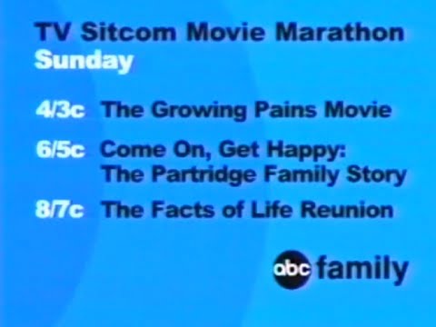 ABC Family commercials, 1/18/2005