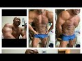 更に0.5kgバルクアップ💪🏾106.2kg寝起き空腹時ノーパンプ彼女宅ポージング💪🏾ポージングご自画自賛トーク収録されてます笑笑