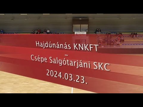 Hajdúnánási Televízió: Hajdúnánás KNKFT - Csépe Salgótarjáni SKC 2024.03.25.