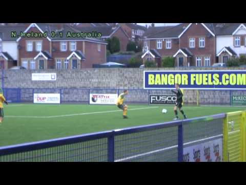 Northern Ireland u18 vs Australia u18 International friendly. Wednesday January 28th 2015