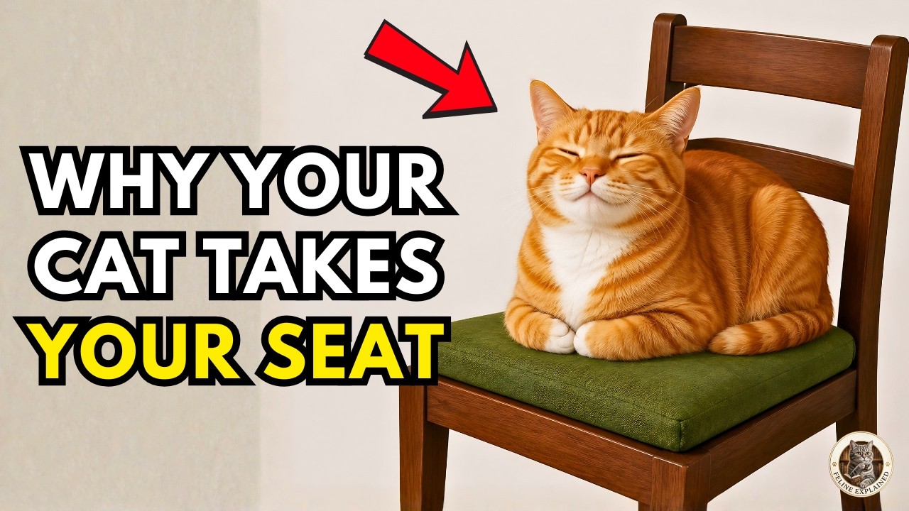 If Your Cat Takes Your Seat, They’re Trying to Tell You This...