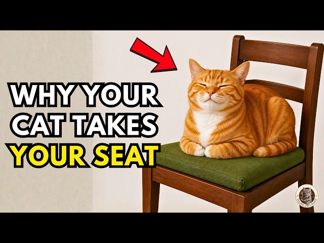If Your Cat Takes Your Seat, They’re Trying to Tell You This...