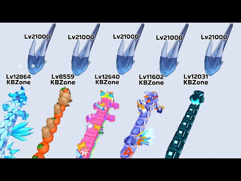 Snake Clash Max Level Upgrade – Insane Power Boost in 4K | EP020