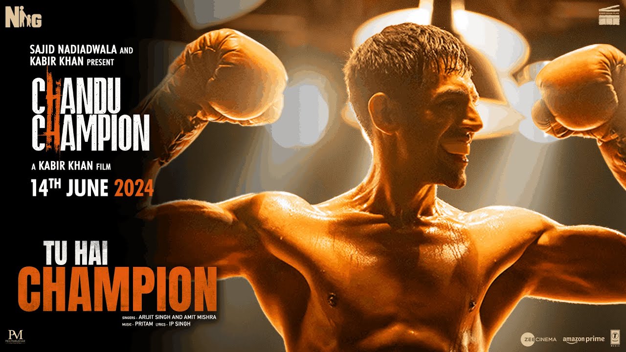 Tu Hai Champion Lyrics | Chandu Champion | Arijit Singh, Amit Mishra