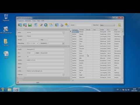 MD Adressbuch pro | 2011 - Datensätze importieren